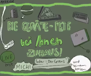 Produkthinweis mit Kaufaufforderung