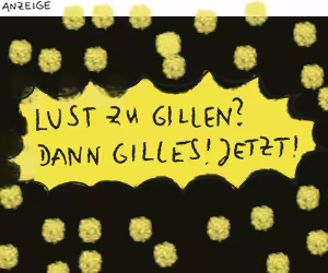 Produkthinweis mit Kaufaufforderung