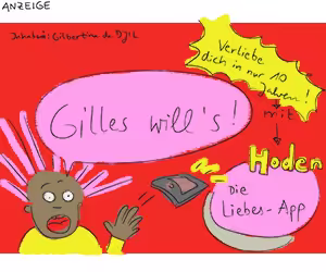 Produkthinweis mit Kaufaufforderung